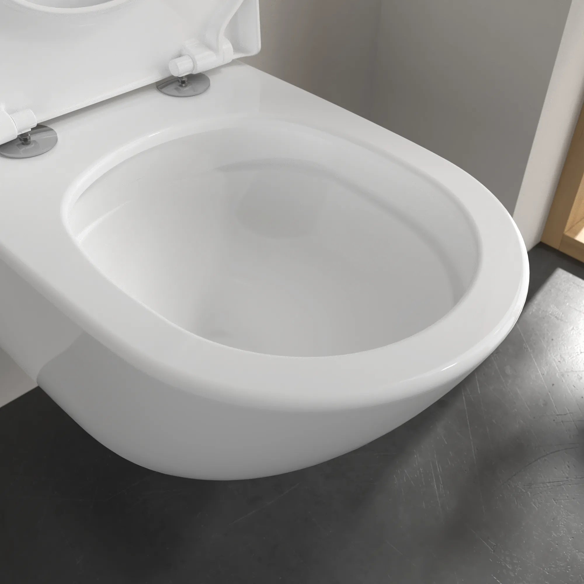 Villeroy Subway 3.0 wc sospeso senza brida con copriwater soft-close 4670TS01 - white alpin