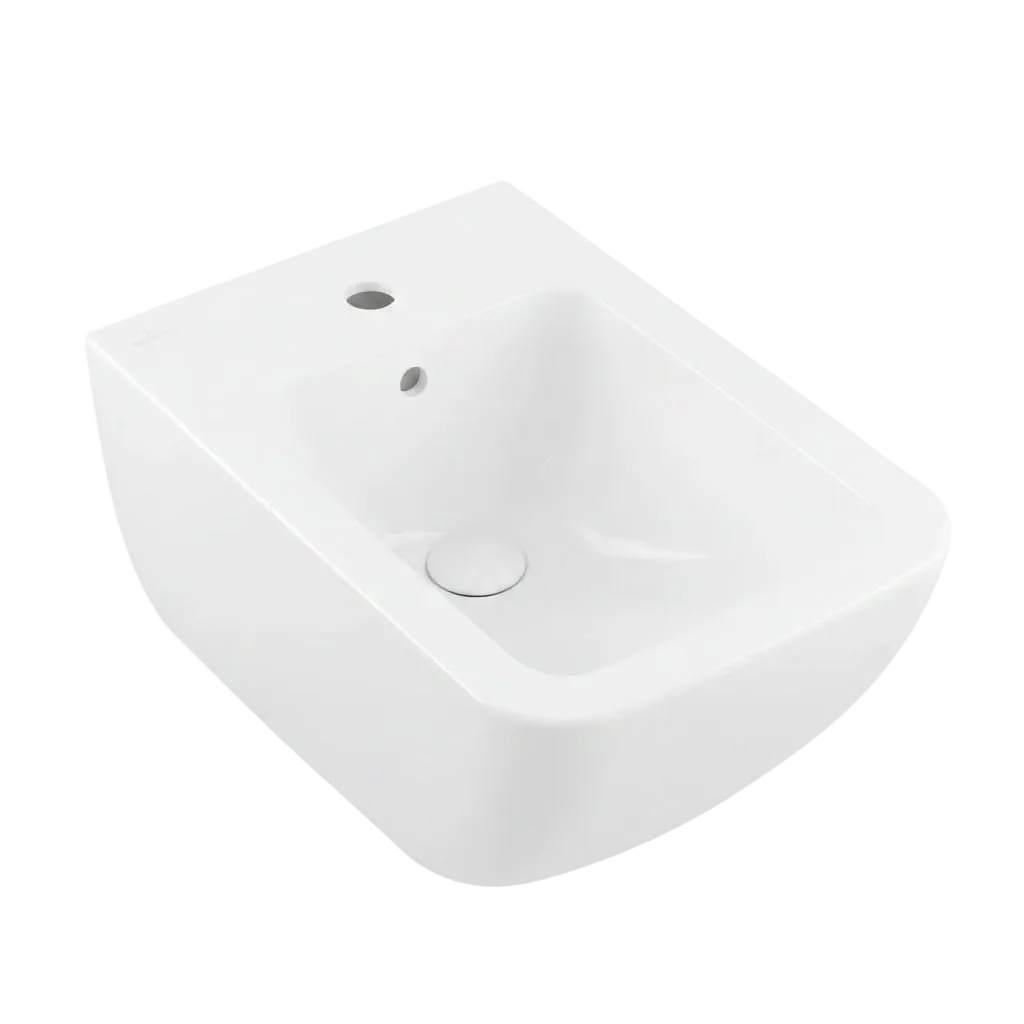 Villeroy Venticello bidet sospeso 441100RW -  White stone