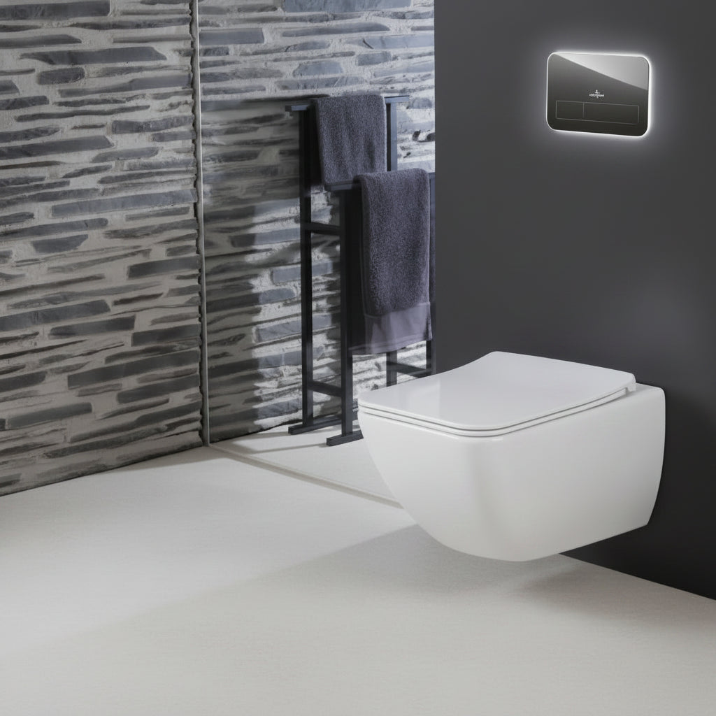 Villeroy Venticello wc sospeso senza brida 4611R0RW - White Stone