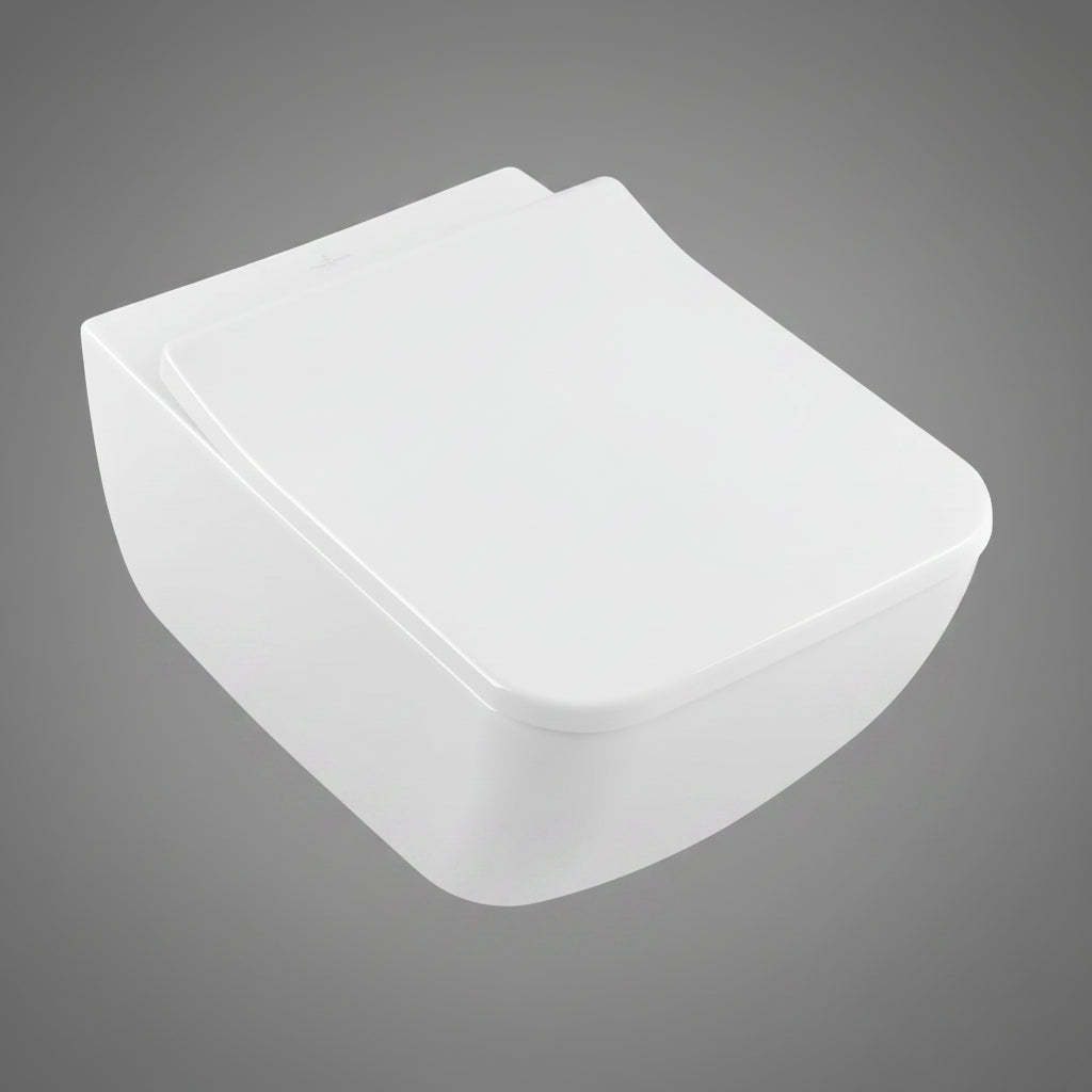 Villeroy Venticello wc sospeso senza brida 4611R0RW - White Stone