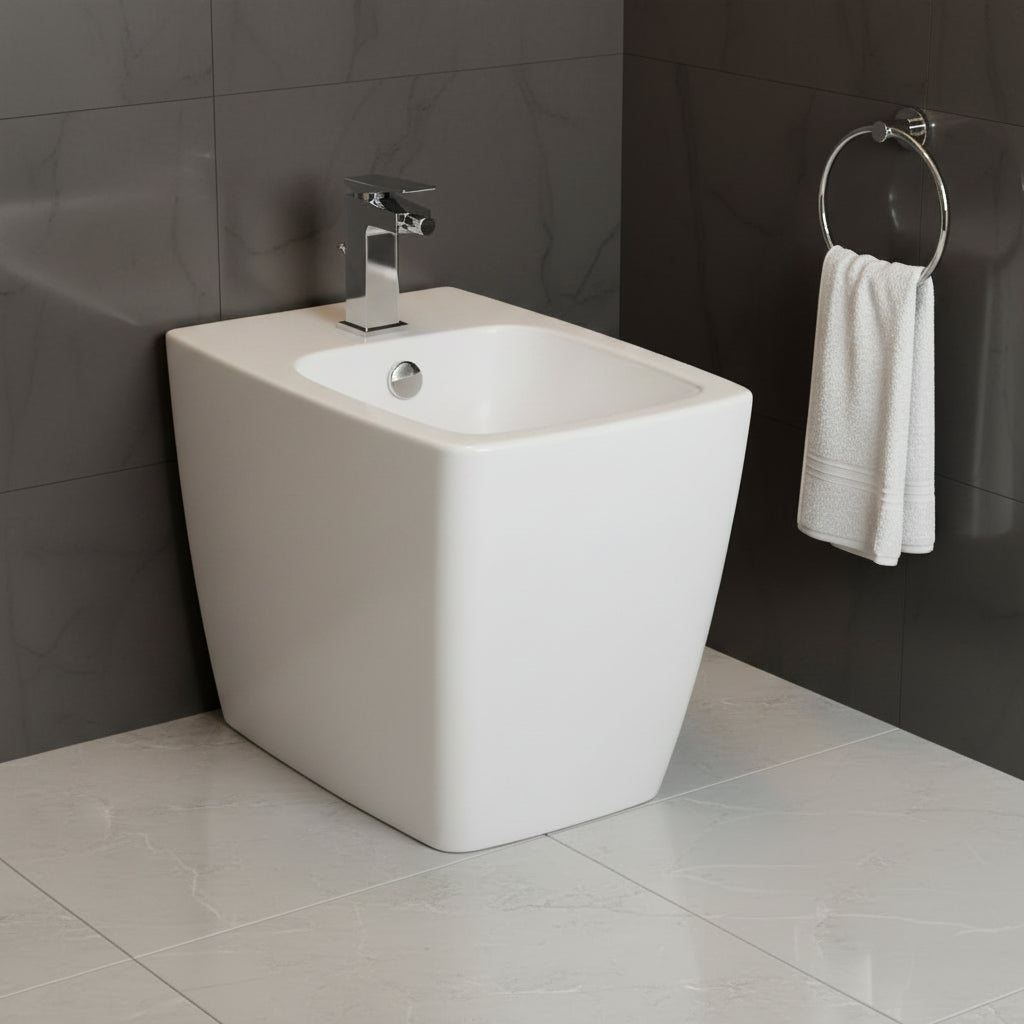 VitrA Metropole bidet a terra 5659B001-0288 - bianco opaco