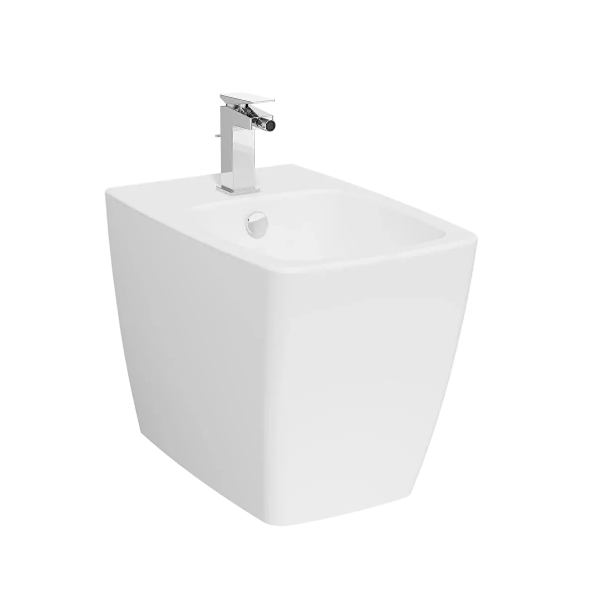 VitrA Metropole bidet a terra 5659B001-0288 - bianco opaco