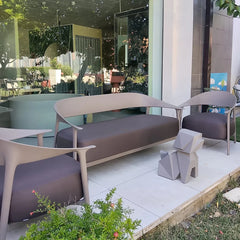 Vondom Africa salotto da esterno tortora brown