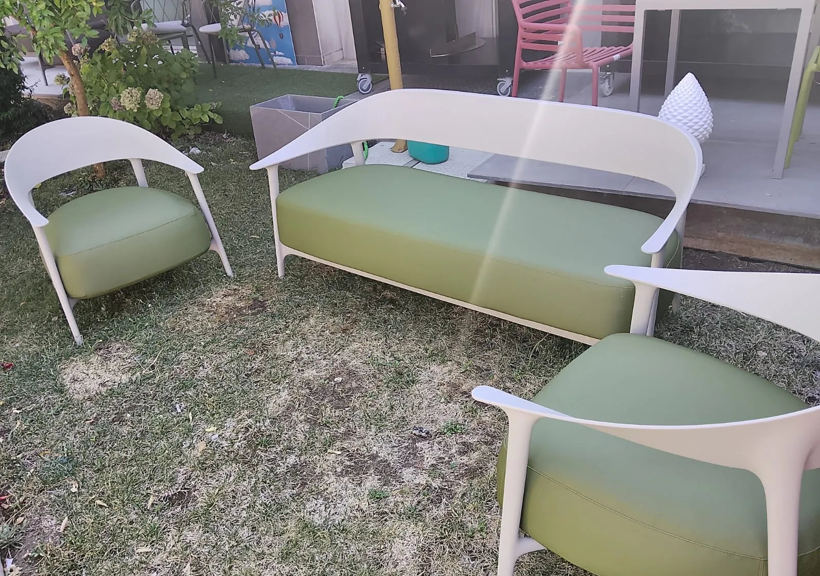 Vondom Africa salotto da esterno ecru jade