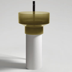 Antonio Lupi Borghi round sink on column