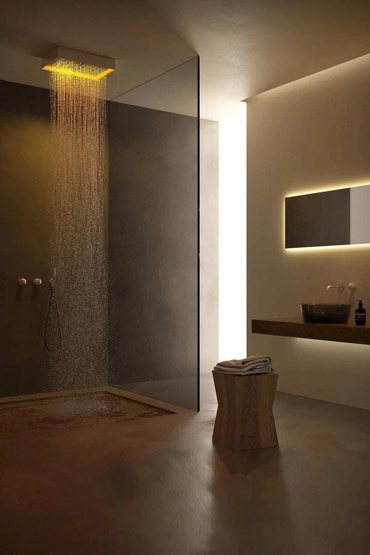 Antonio Lupi Fuorimeteo Slim soffione doccia a soffitto FMS20