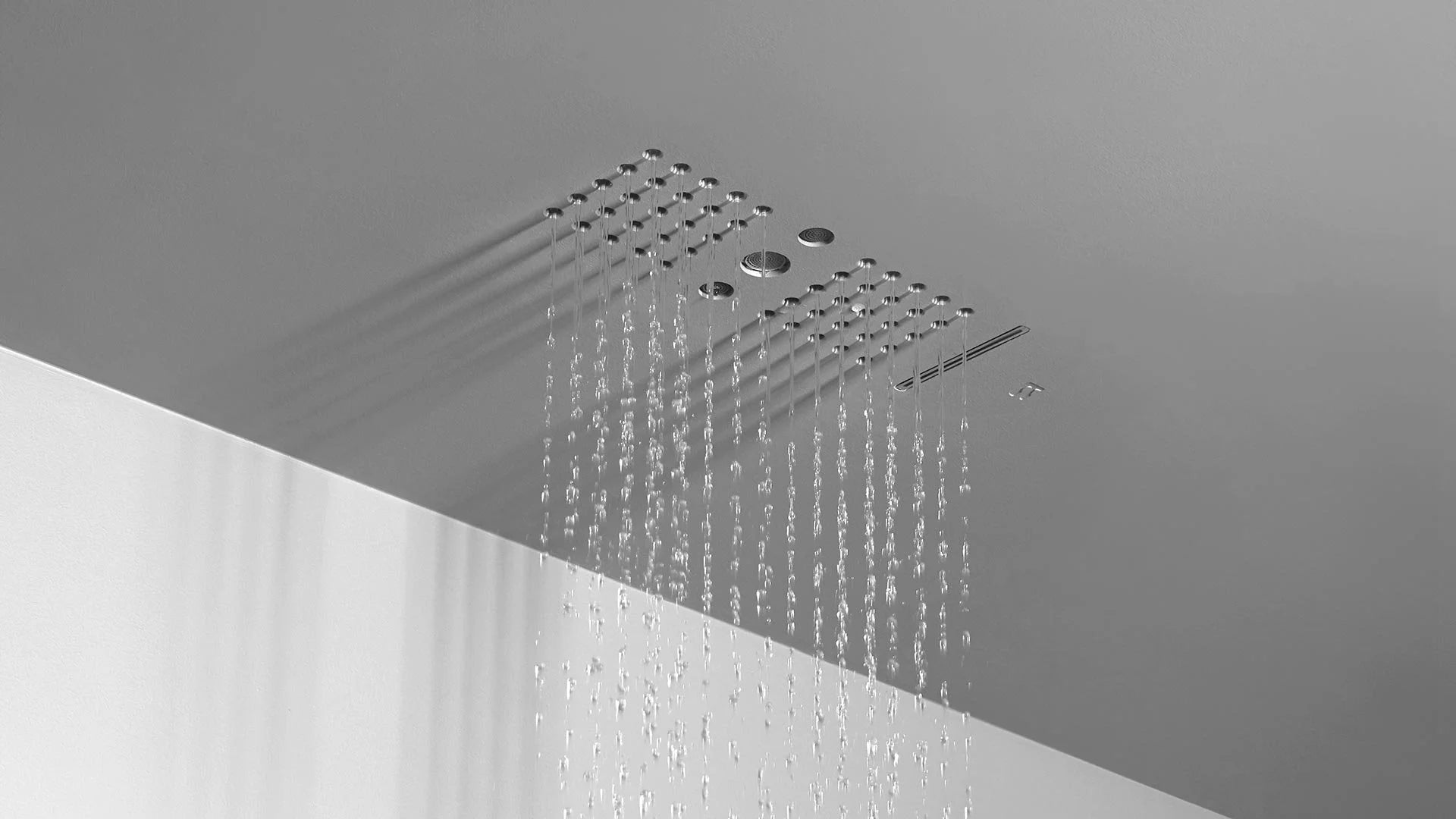 Antonio Lupi Ghost soffione doccia a soffitto GHOST_COMBI