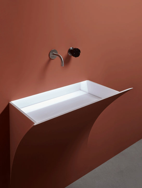 Antonio Lupi Tank rubinetto lavabo a parete TANK