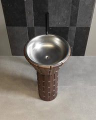 Antonio Lupi Teti lavabo su colonna TETI