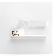 Antrax T1P termoarredo orizzontale bianco opaco 23x120cm T1P120001COR