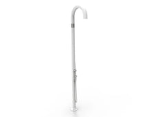 Arkema Design Funny Yin doccia da esterno con doccetta bianca T145-9003