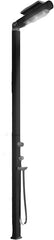 Arkema Design Quick doccia da esterno con doccetta e illuminazione ardesia Q845-7015-QL