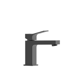 Bossini Aki rubinetto lavabo con piletta click clack Nero Opaco Z00707.073