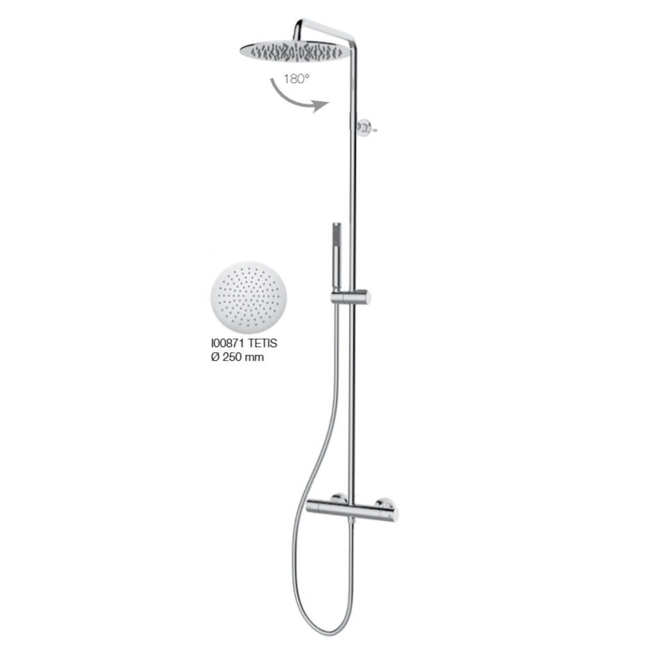 Bossini Tetis colonna doccia termostatica L10177
