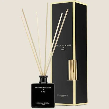 REED DIFFUSER 100ML BULGARIAN ROSE E OUD CERERIA MOLLA'