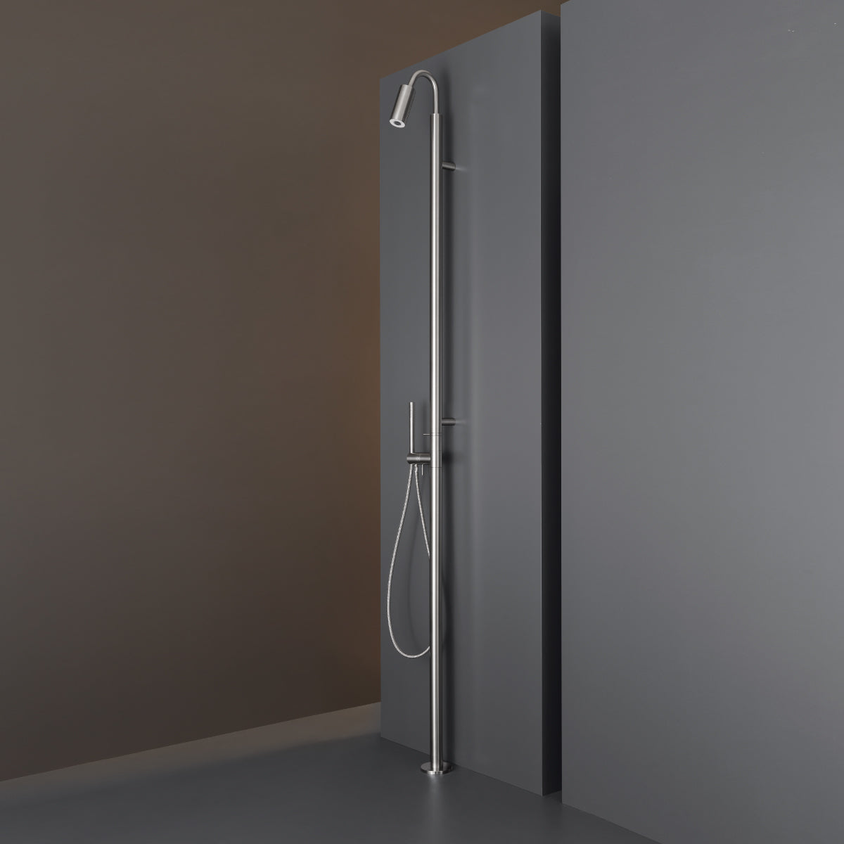 Cea Design Gradi colonna doccia con miscelatore progressivo e doccetta GRA26 + INC01