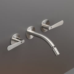 Cea Design Lutezia rubinetto bidet a parete 3 fori LTZ04 + PWF02