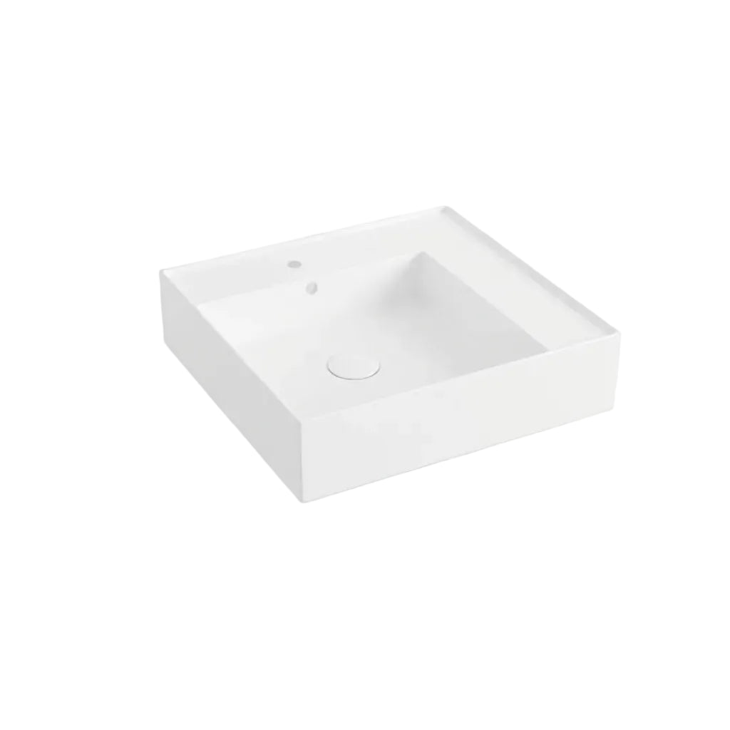 Cielo Enjoy lavabo sospeso rettangolare EJLAB bianco lucido