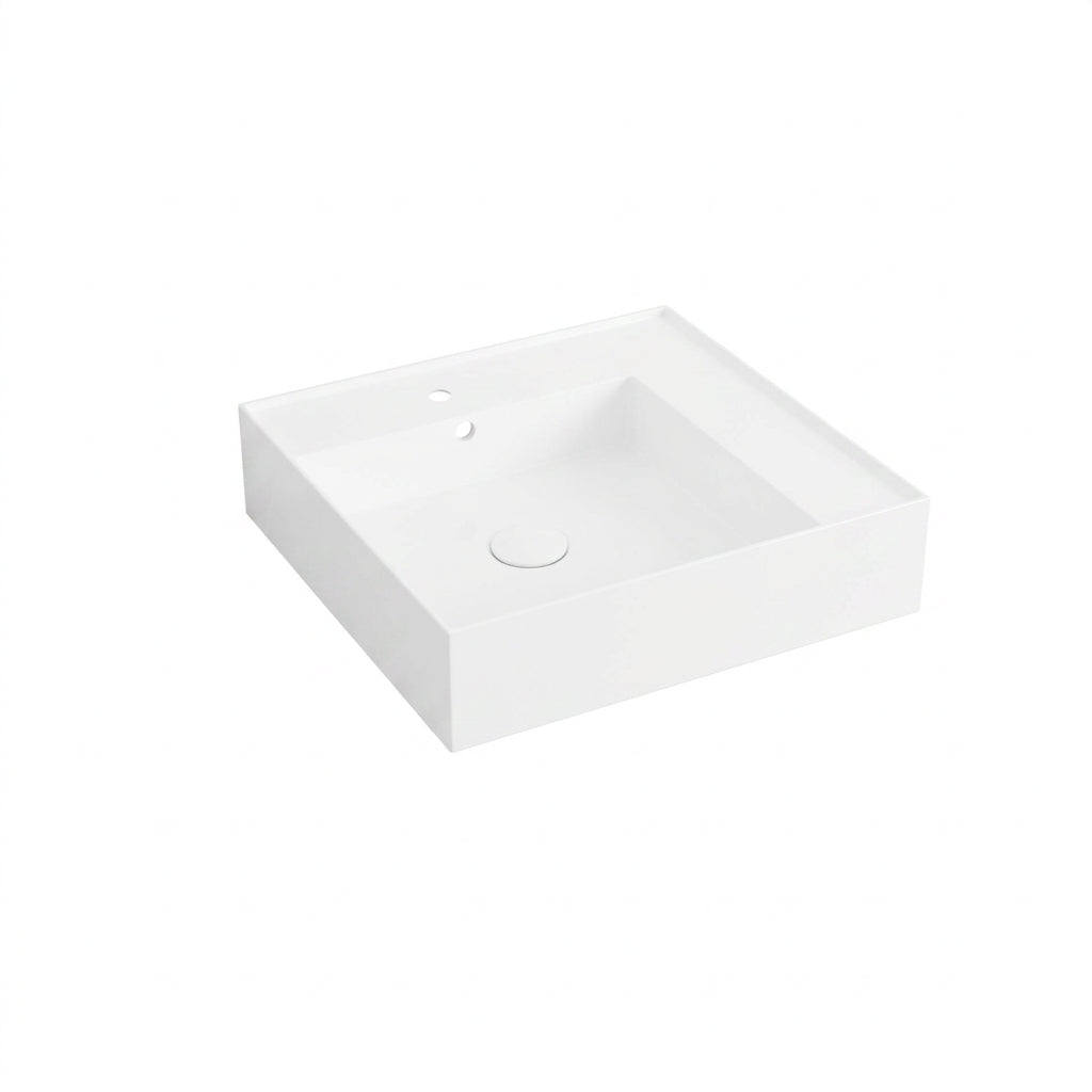 Cielo Enjoy lavabo sospeso rettangolare EJLATL talco
