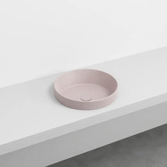 Cielo Enjoy lavabo semincasso tondo EJLASITCP cipria