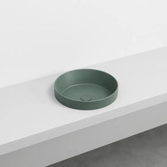Cielo Enjoy lavabo semincasso tondo EJLASITMU muschio