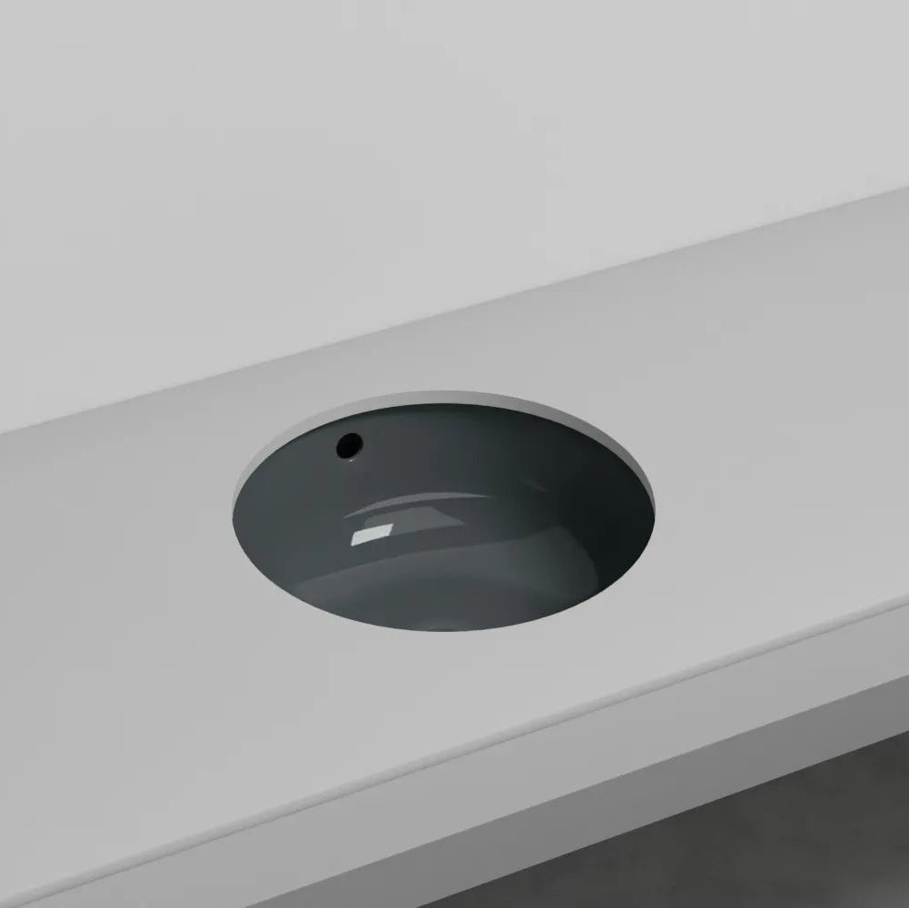 Cielo Enjoy lavabo sottopiano tondo EJLASPTFU fumo