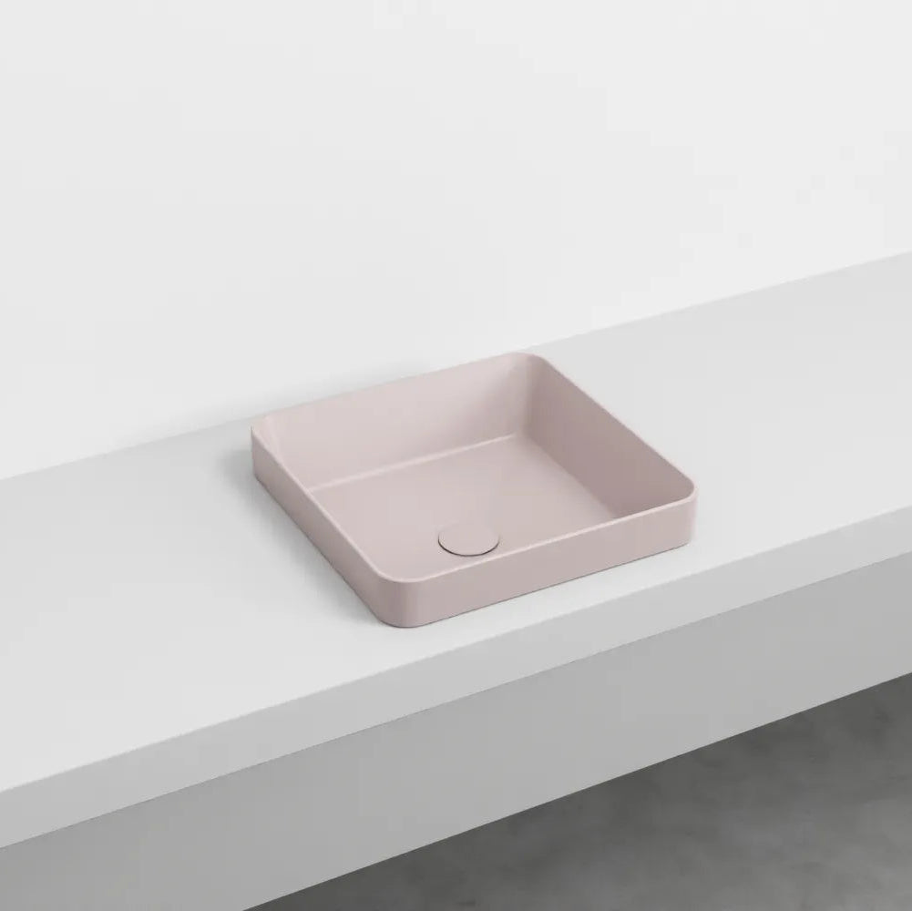 Cielo Enjoy lavabo semincasso quadrato EJLASIQCP cipria