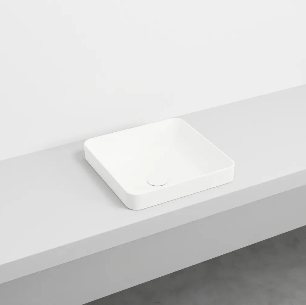 Cielo Enjoy lavabo semincasso quadrato EJLASIQTL talco