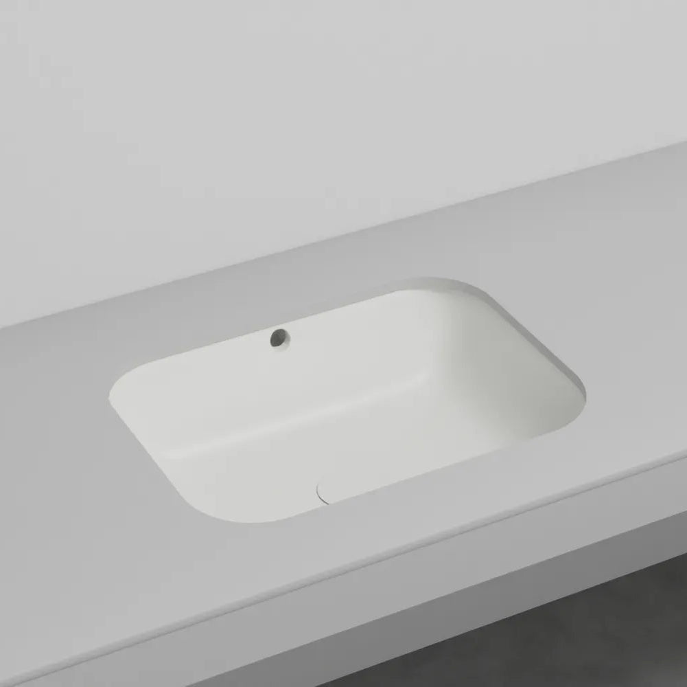 Cielo Enjoy lavabo sottopiano rettangolare EJLASPRTL talco