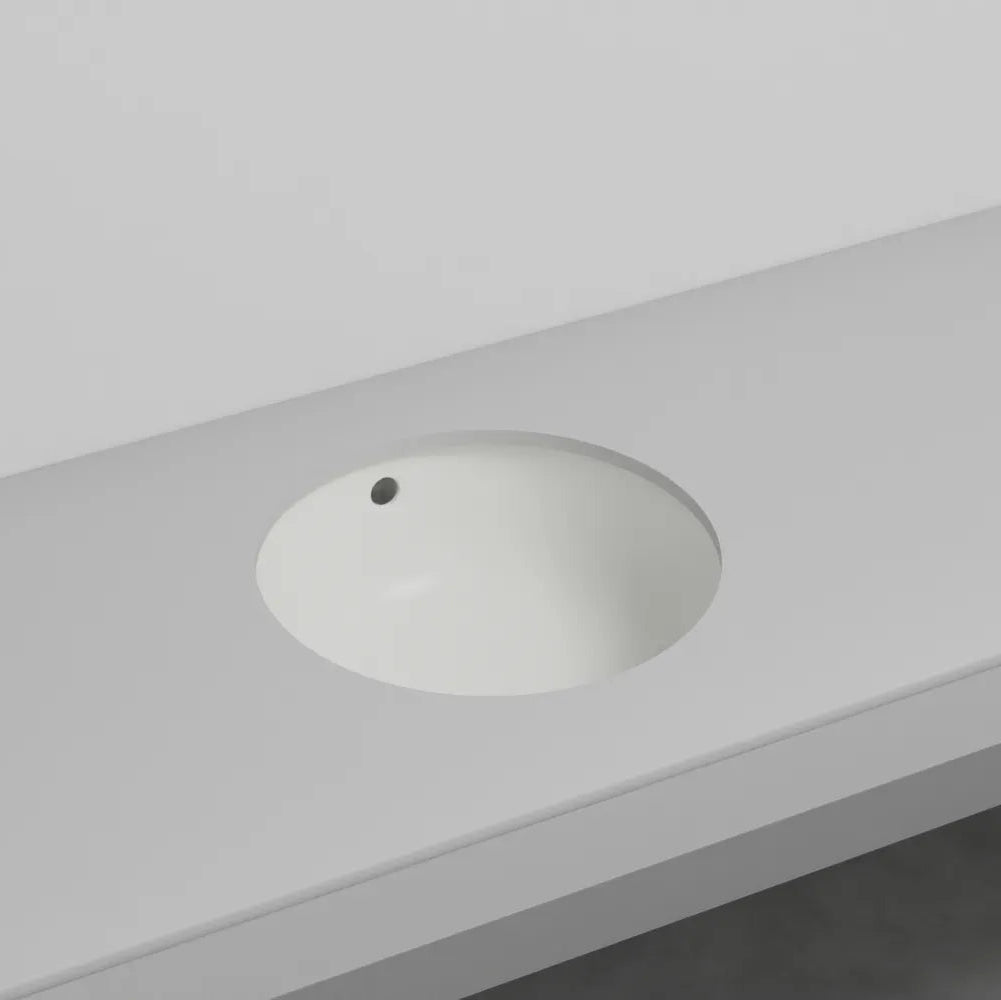 Cielo Enjoy lavabo sottopiano tondo EJLASPTTL talco
