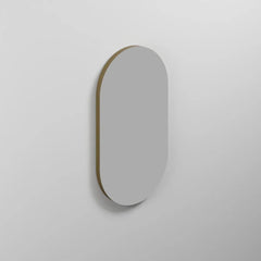 Cielo Oval Mirror specchio bagno CASPOBZ bronzo spazzolato