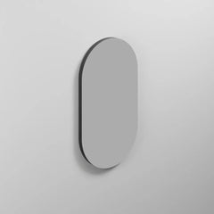 Cielo Oval Mirror specchio bagno CASPONM nero matt