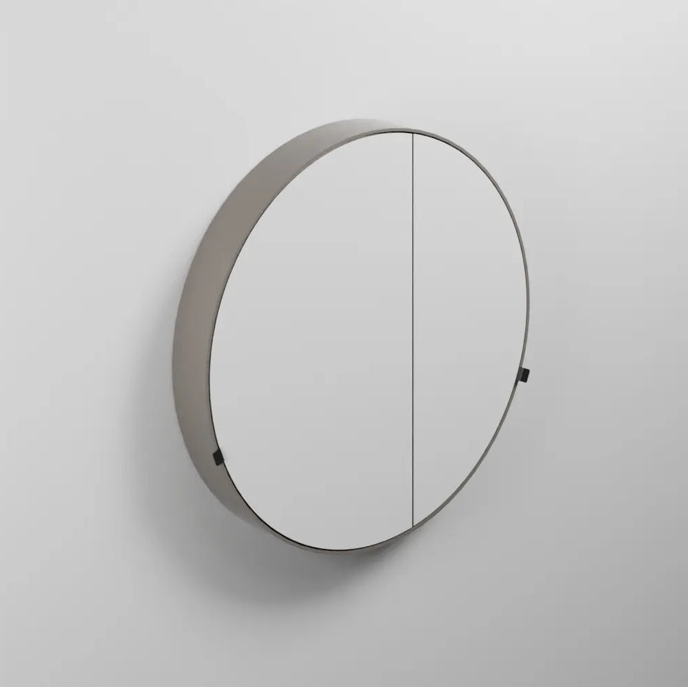 Cielo Round Box specchio contenitore CASPCT-tp talpa