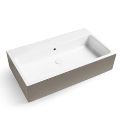 Colavene Acquaceramica Camaleo -Lavabo in ceramica Bicolore 100x46x18cm - LAL1048FM Matera Matt
