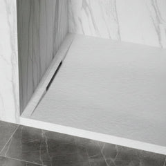 Fiora Limite Pizarra piatto doccia in Silexpol® - Bianco total