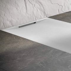 Fiora Limite Pizarra piatto doccia in Silexpol® - Bianco total