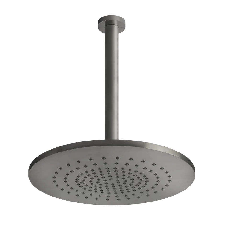 Gessi 316 soffione a soffitto 35,5cm altezza personalizzabile 54150