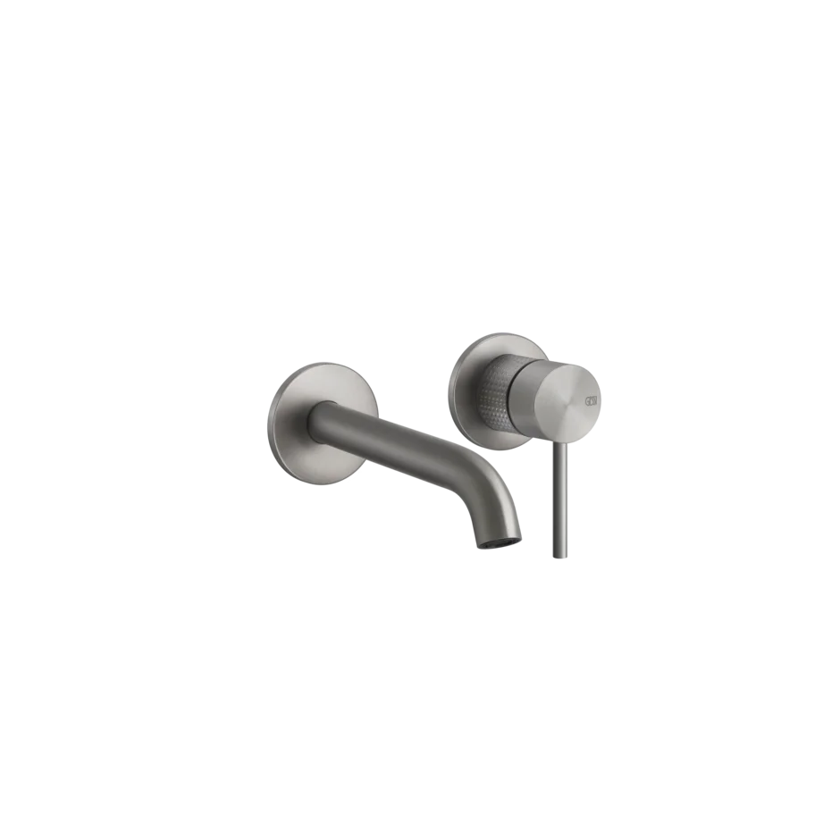 Gessi 316 Cesello rubinetto lavabo a parete bocca media 15cm 54483