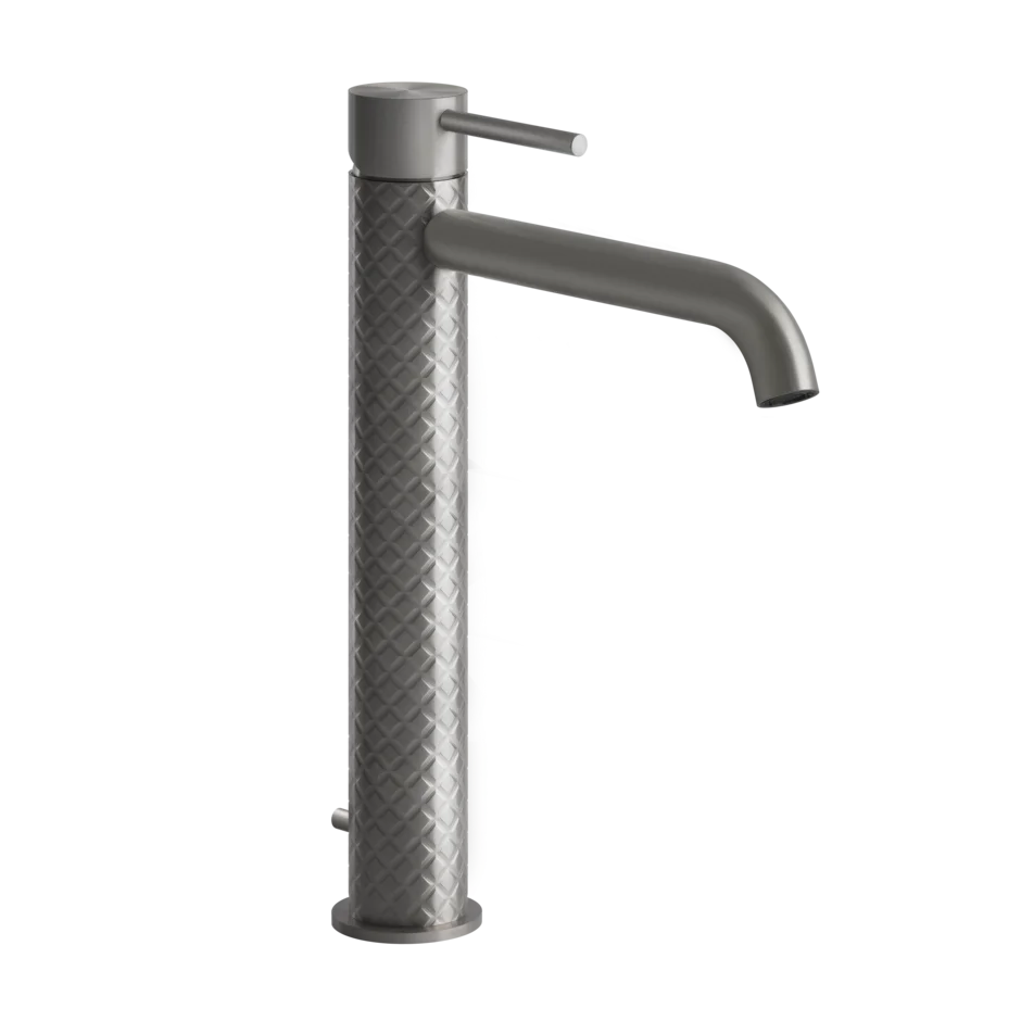 Gessi 316 Intreccio rubinetto lavabo alto con piletta 54103