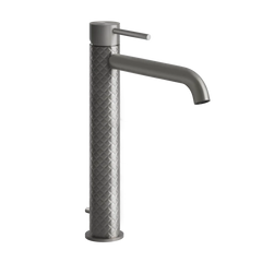 Gessi 316 Intreccio rubinetto lavabo alto con piletta 54103