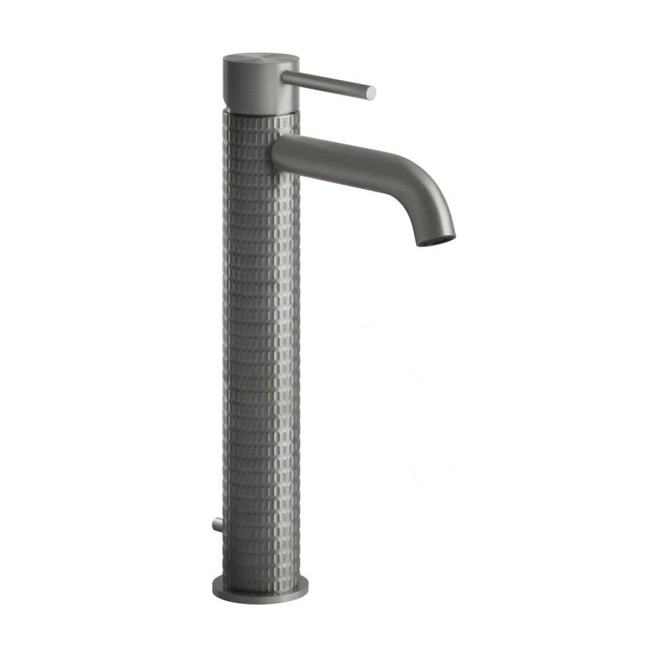 Gessi 316 Meccanica rubinetto lavabo alto con piletta 54204