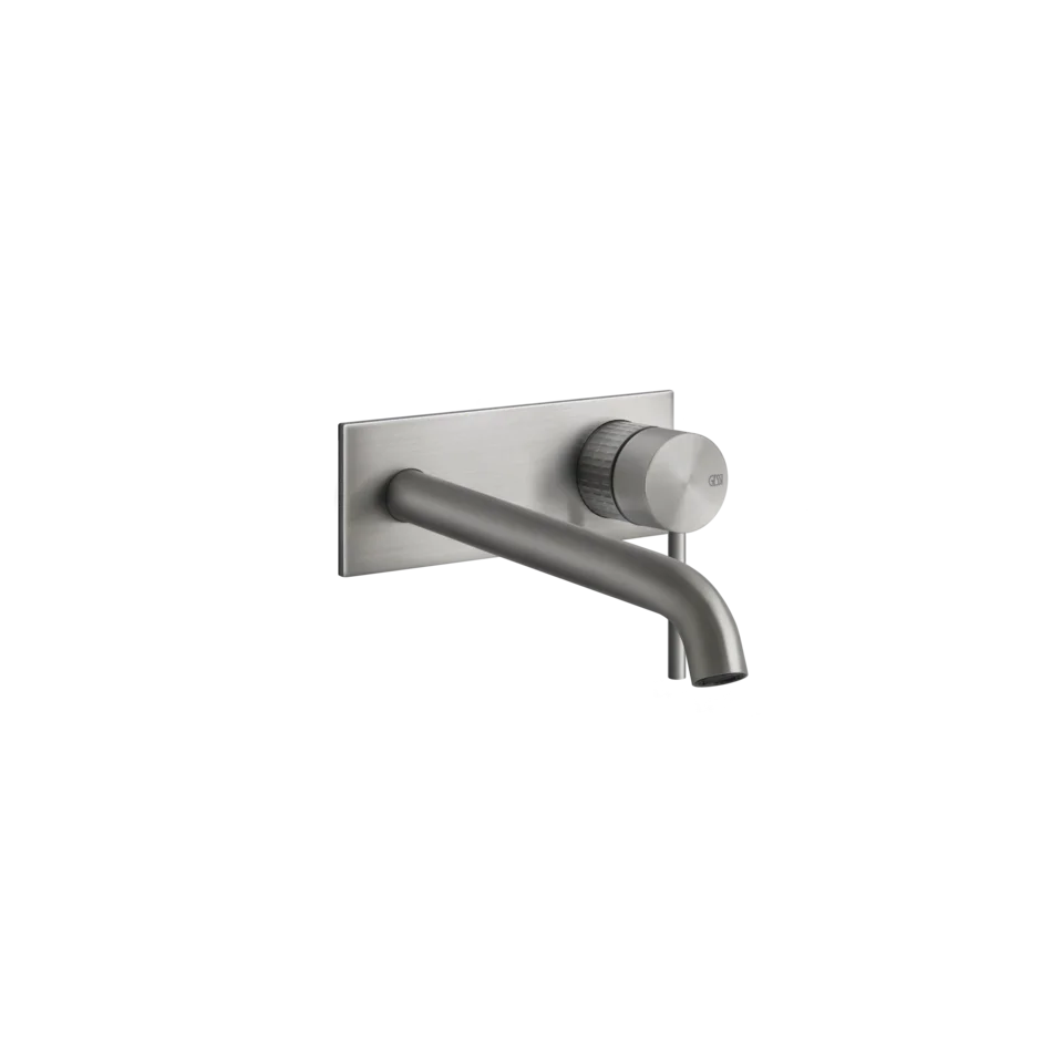 Gessi 316 Meccanica rubinetto lavabo a parete bocca lunga 54290