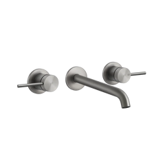 Gessi 316 Meccanica rubinetto lavabo a parete 3 fori 54294