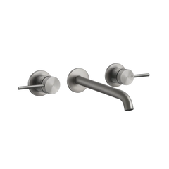 Gessi 316 Trame rubinetto lavabo a parete 3 fori 54394