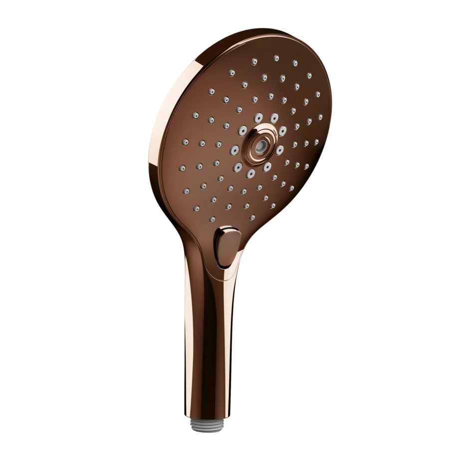 Gessi Anello hand shower 3-jet anti-limescale with button selector 47351
