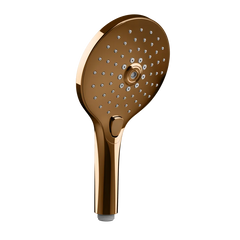 Gessi Anello hand shower 3-jet anti-limescale with button selector 47351