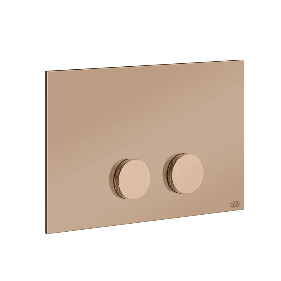 Gessi Anello plaque de toilette pour Viega 54625