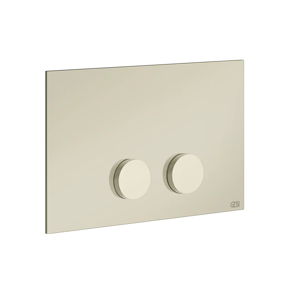 Gessi Anello plaque de toilette pour Viega 54625