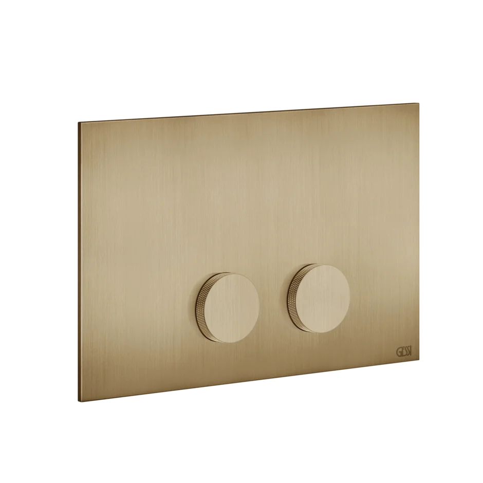 Gessi Anello plaque de toilette pour Viega 54625