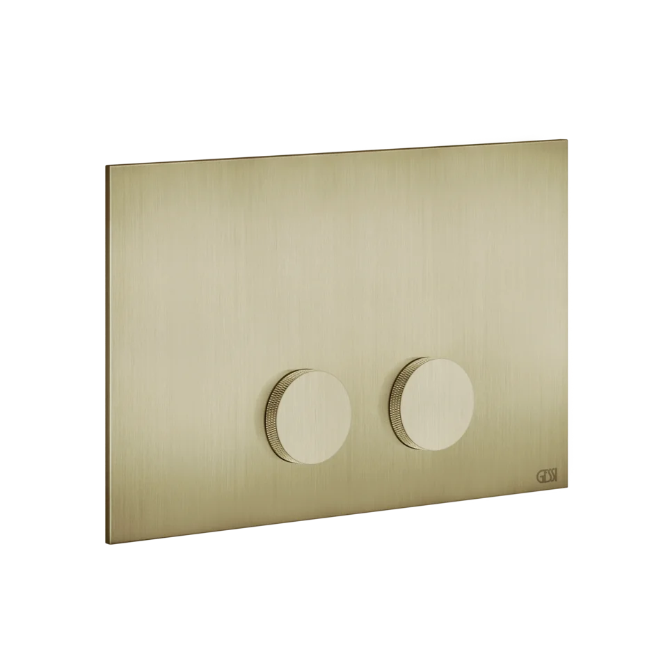 Gessi Anello plaque de toilette pour Viega 54625
